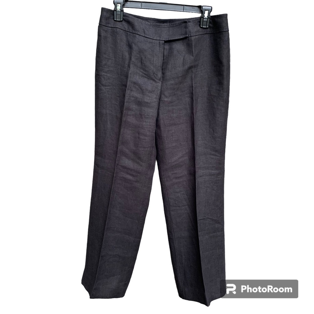 Final Sale! Talbots Wide Leg Linen Pants 10 Petite